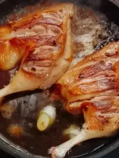 Make Abalone duck leg step 5