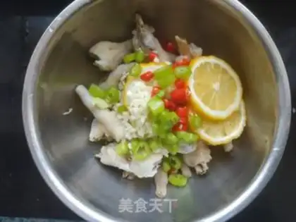 Make Porridge lemon chicken claws step 11