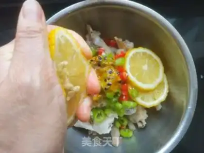 Make Porridge lemon chicken claws step 13