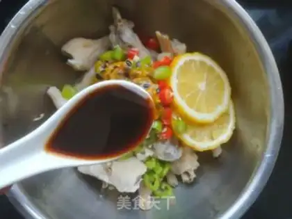 Make Porridge lemon chicken claws step 14