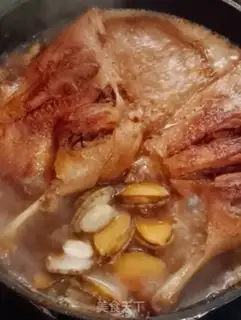 Make Abalone duck leg step 9