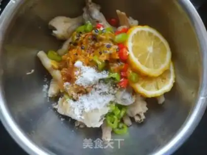 Make Porridge lemon chicken claws step 15
