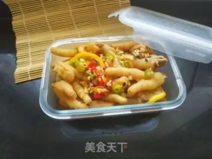Make Porridge lemon chicken claws step 17