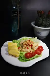 Make Fried sauna with fruit step 4