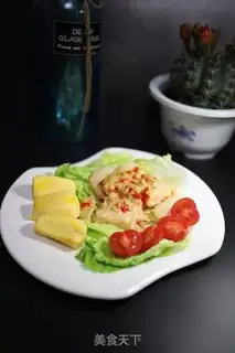 Make Fried sauna with fruit step 5