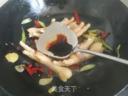 Make Spicy chicken claws step 8