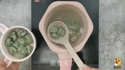 Make Emerald shrimp balls step 7