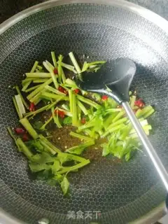 Make Celery beef step 4
