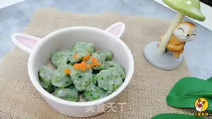 Make Emerald shrimp balls step 8