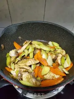 Make Scribbling carrots for fish step 10