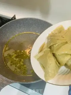Make Potato fried egg soup step 7