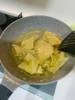 Make Potato fried egg soup step 8