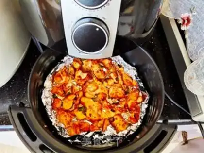 Make Orléans roasted chicken chest step 19