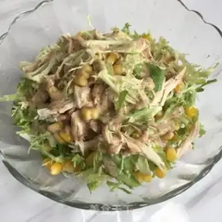 Make Chicken chest corn corn salad step 3