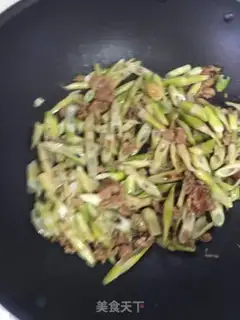 Make Meat and bamboo step 3