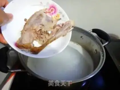 Make Meat and bamboo step 5
