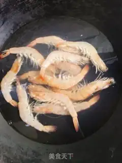 Make Garlic shrimp step 1