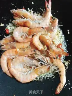 Make Garlic shrimp step 5