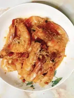 Make Garlic shrimp step 6