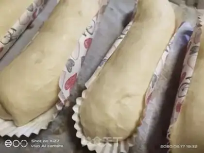 Make Almond paper and bread step 10