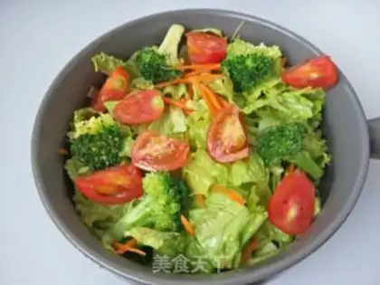 Make Chicken silk field vegetable salad step 3