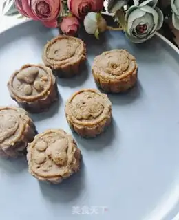 Make Red dates, bean cake step 8