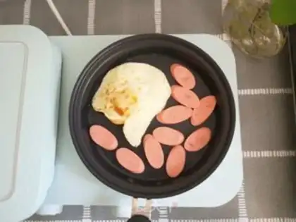 Make Ham cheese sandwich step 1