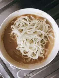 Make Peanut butter noodles step 3