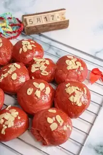 Make Red almond bread step 10
