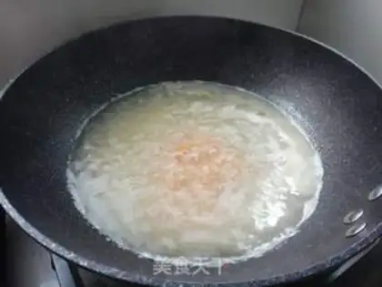 Make Seameat melon soup step 6