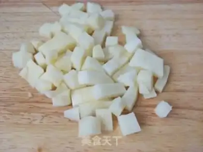 Make Sausage potato salad step 1