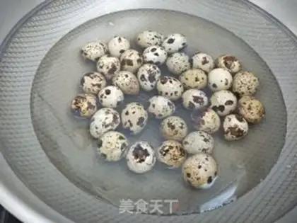 Make A quail egg step 1
