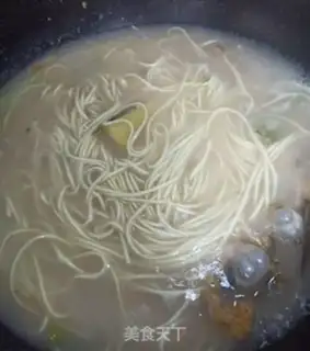 Make Creamfish noodles step 7