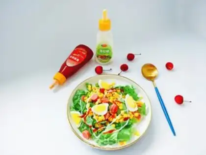 Make Taco sausage salad step 0