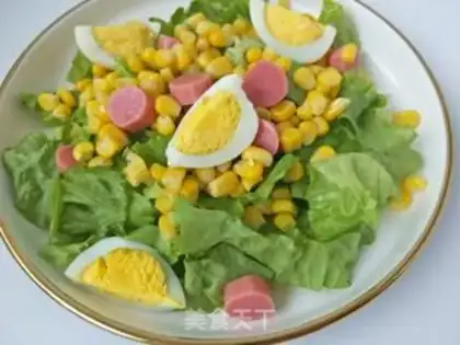 Make Taco sausage salad step 4
