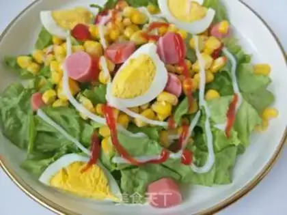 Make Taco sausage salad step 5
