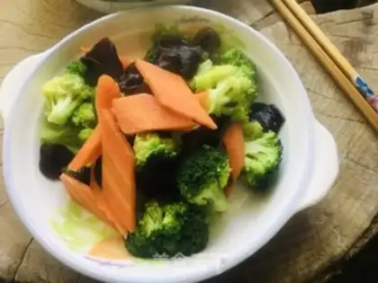 Make Clear the broccoli step 2