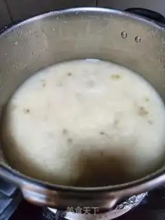Make Green Bean Ice Porridge step 4