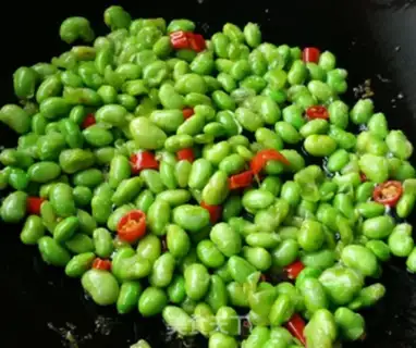 Make Bean silkmelon step 2