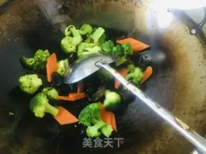 Make Clear the broccoli step 4
