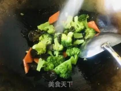 Make Clear the broccoli step 5