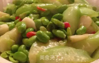 Make Bean silkmelon step 5