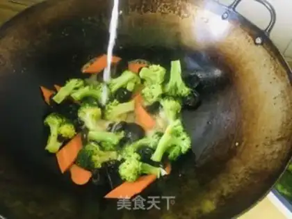 Make Clear the broccoli step 7