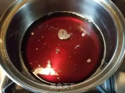 Make Red sugar ice cream tacos step 6