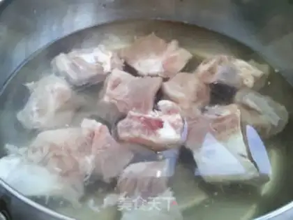 Make Red-burned chops step 1