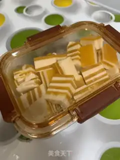 Make Mango milk cake step 17