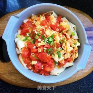 Make Tomato egg cover for soft noodles step 10