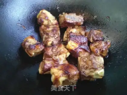 Make Red-burned chops step 3