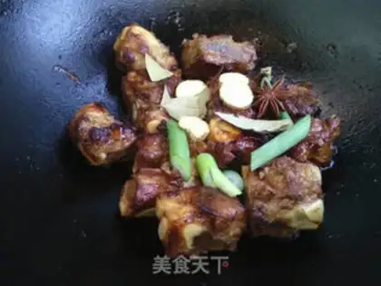 Make Red-burned chops step 4
