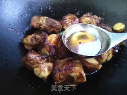 Make Red-burned chops step 5